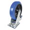 Vestil Elastic Rubber Swivel With Total Brake Caster 8 In. Diameter x 2 In. Width 770 lb Blue/Black CST-BB-8X2ER-SWTB - alternate 5
